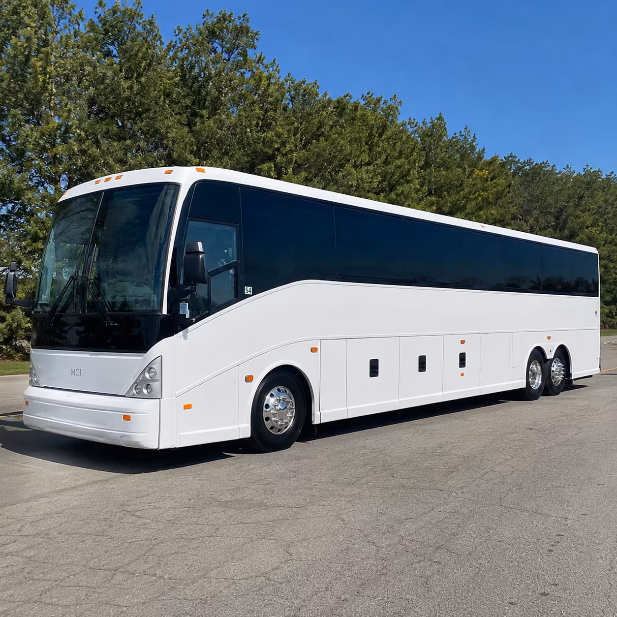 book a white black or silver bus to match your wedding colors