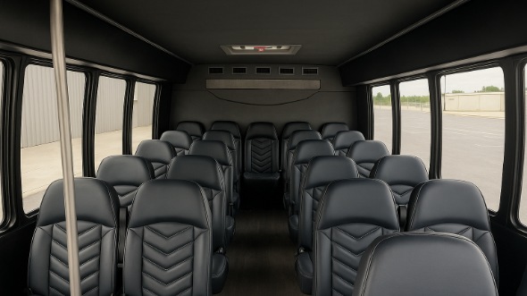 lynwood 30 passenger minibus interior